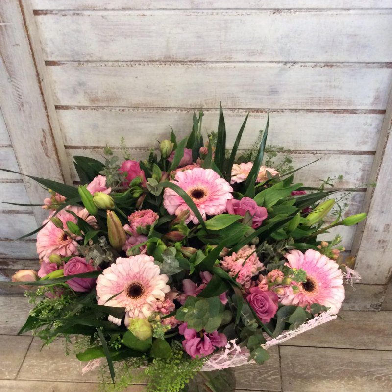 זר ורוד מעורב