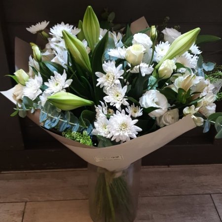 זר לבן מעורב