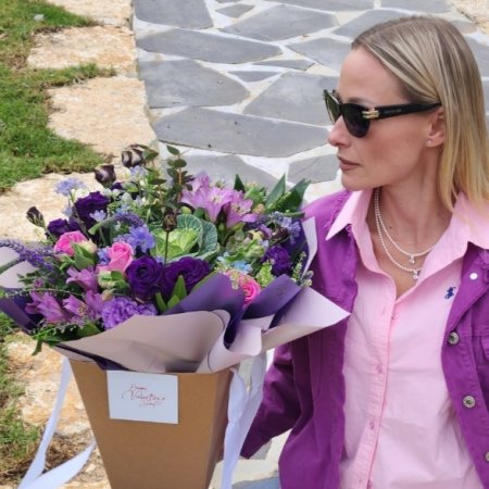 איזבל ורודים וסגולים