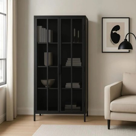 ויטרינה הלסינקי 180| שחור